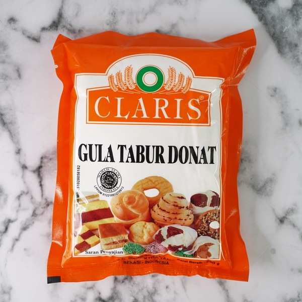 

CLARIS GULA TABUR DONAT 250GR