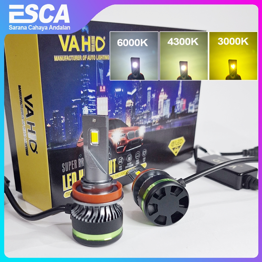 LED Three Colors H11 Vahid | 3 Warna Dalam 1 Lampu | Lampu H11 3 Warna - H11/H9/H8 Vahid