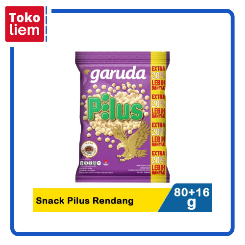 

Garuda Snack Pilus Rendang 80+16G