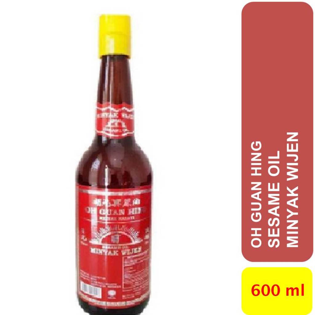 

Minyak Wijen Sesame Oil kemasan Botol 600 ml merk OH GUAN HING