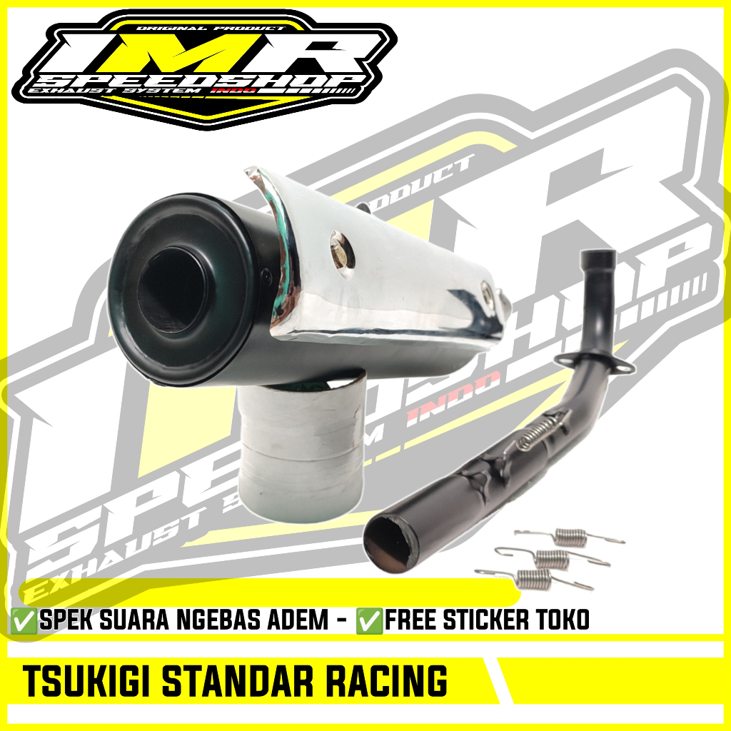 KNALPOT STANDAR RACING TSUKIGI JUPITER Z CAPUNG BURHAN ROBOT Z1 | VEGA R R NEW ZR RR LAMA KOTAK CRYP