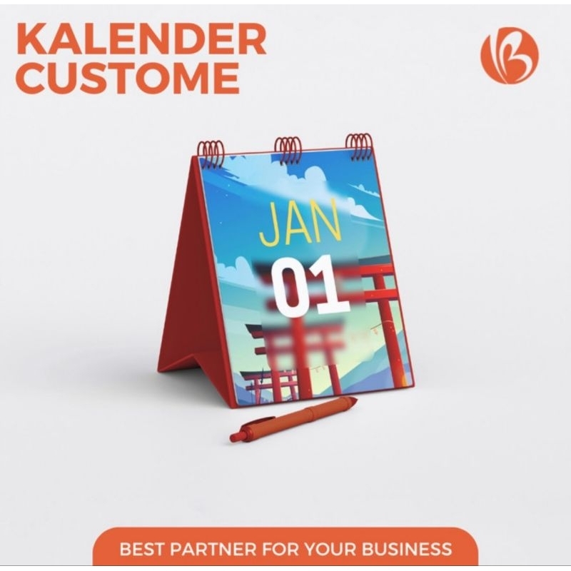 

(SAMPLE) Kalender Meja Custon 2024 6 lembar
