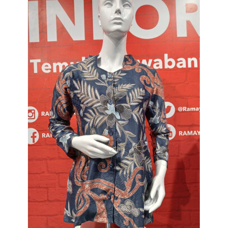 Batik Bali lestari wanita atasan