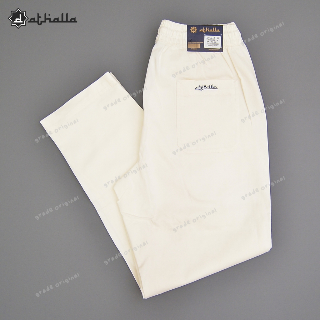 Celana Sirwal Pria Dewasa Muslim Sholat Jumbo Premium Panjang Cingkrang Umrah Haji 7/8 Syari Kerja K