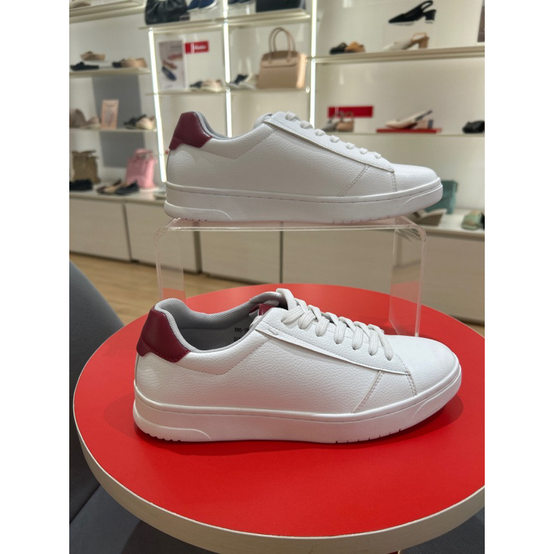 Bata Red Label sneakers pria/ Sepatu putih polos pria original Bata