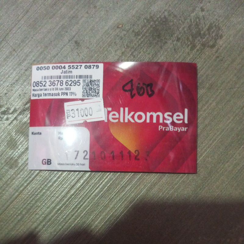 KARTU PERDANA TELKOMSEL BONUS PAKETAN