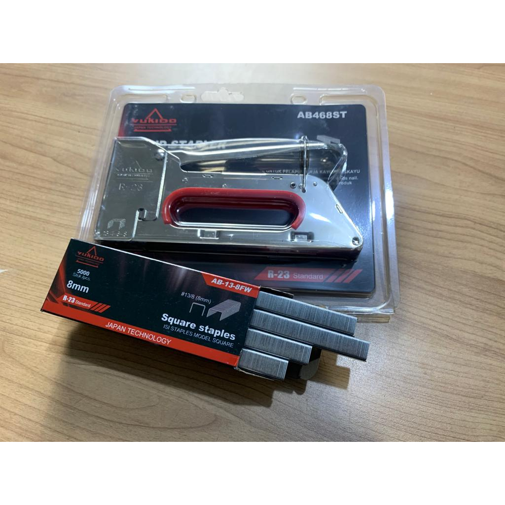 

PROMO MURAH Staples Tembak / Cekrekan / Pengokot / Hekter Gun Tacker / ALAT Staples Sofa Staples Jok Stepler Motor 3 in 1 Way Heavy Duty Staples Tembak