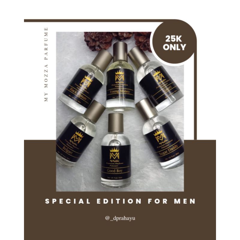 Parfum My Mozza Parfum pria Parfum viral Parfum Sugar Daddy