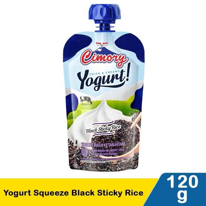 

Cimory Yoghurt Squeeze Black Sticky Rice 120G