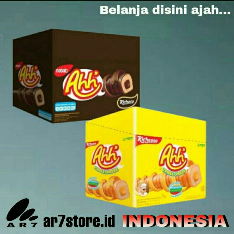 

AHH Nabati keju/coklat 1 pack isi 20 pcs