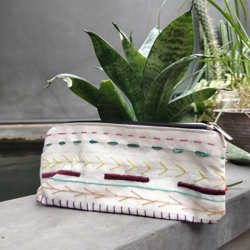 

Tas Pensil/Kotak Pensil Sulam