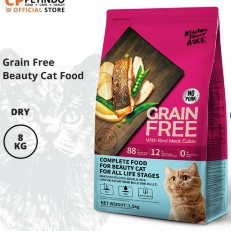 KITCHEN FLAVOR BEAUTY CATFOOD FRESHPACK 8 KG/ KF BEAUTY