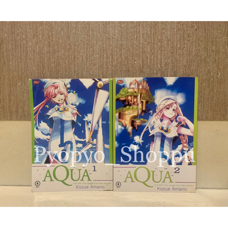 Komik Manga Set Aqua 1-2 tamat by Kozue Amano