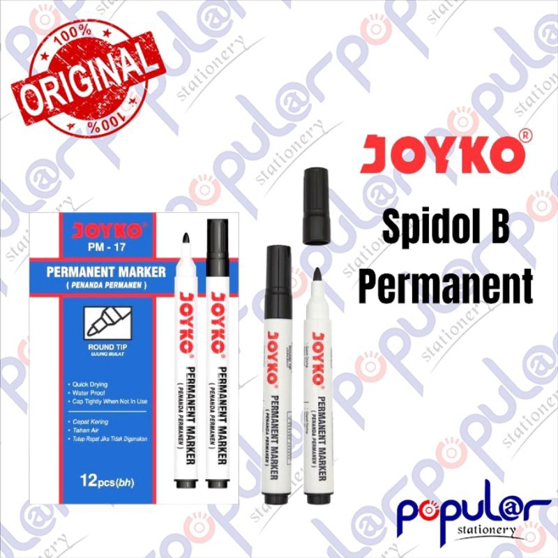 

Spidol Joyko B Permanent