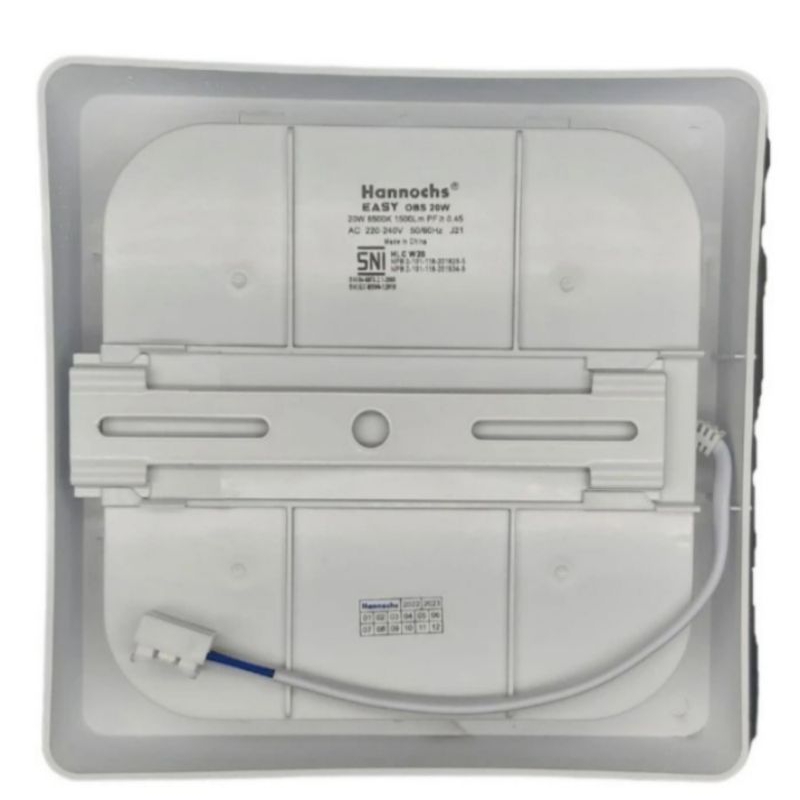 Downlight Lampu LED Tempel OB Outbow Kotak HANNOCHS Easy OBS 20 Watt