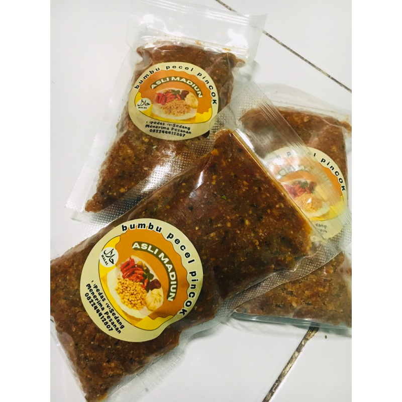 Bumbu pecel khas madiun