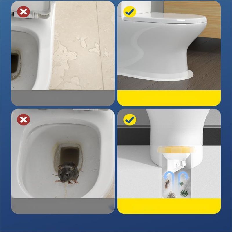 Lem Closet Duduk Gasket Closet 90Mm-110Mm Karet Closet Duduk Toilet Flange Ring