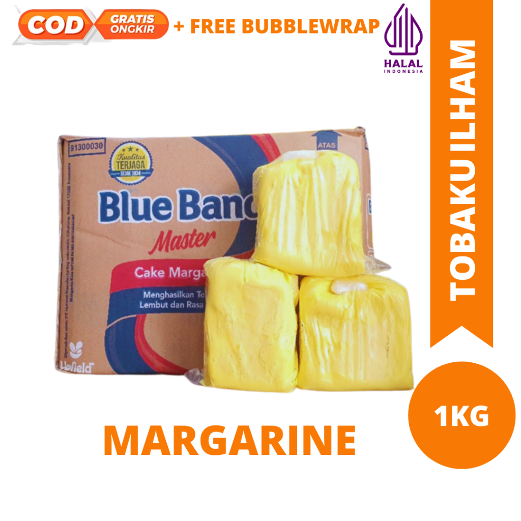 

Margarine repack 1kg / mentega kemasan 1kg/ amanda / blueband / filma / palmia / mother choice / simas