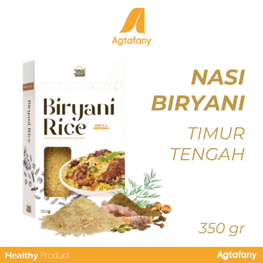 

Nasi Biryani Timur Tengah || Beras Basmati Premium High Quality 350 gr