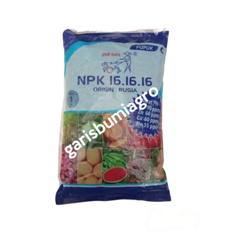 PUPUK NPK Pak Tani 16-16-16