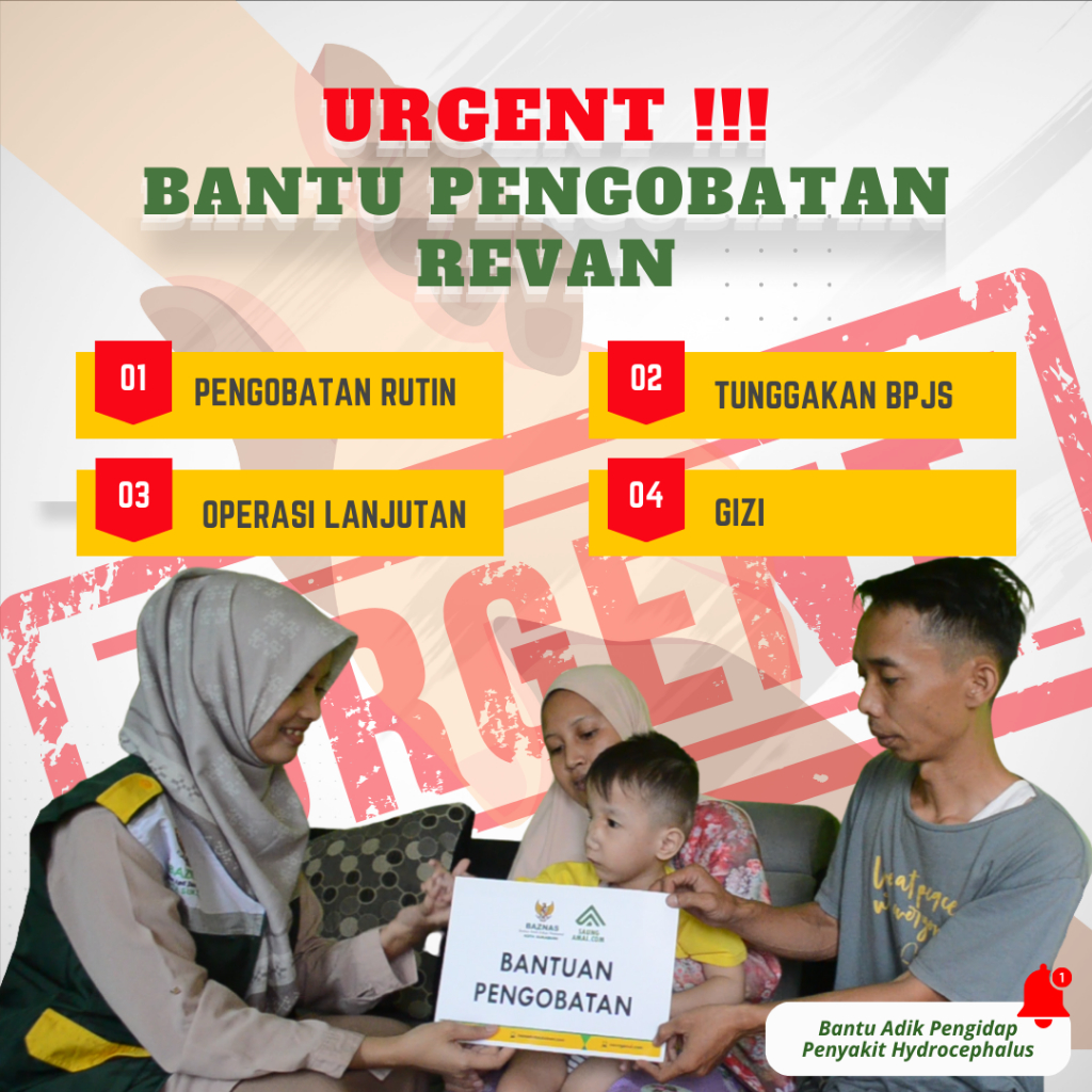 BANTU BAYI PENDERITA HIDROSEFALUS (SEGERA)