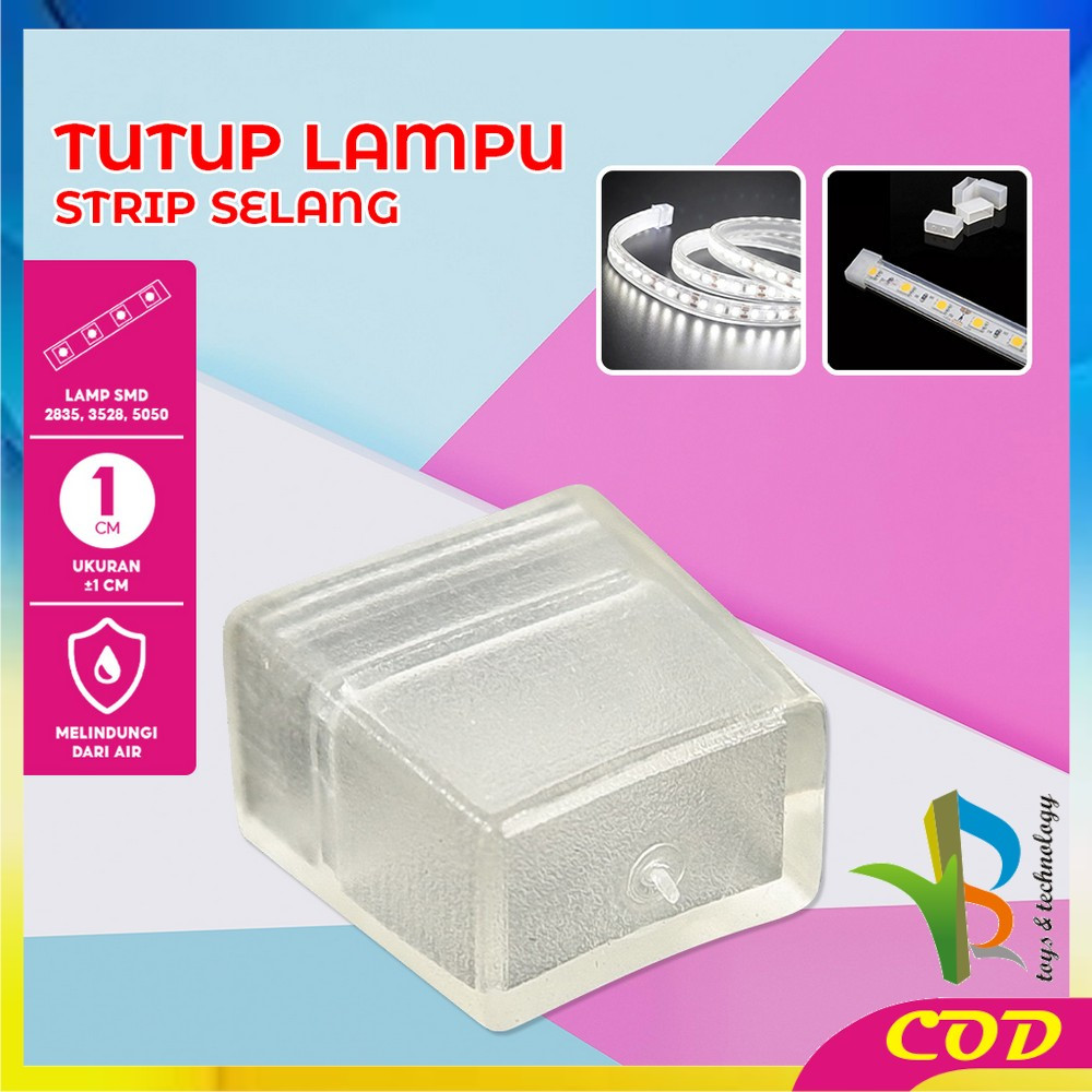 RB-C886 Tutup Lampu Strip Selang 2835 / 3528 / 5050 / Cover Tutup Lampu LED Strip 220V / Pengaman Pe