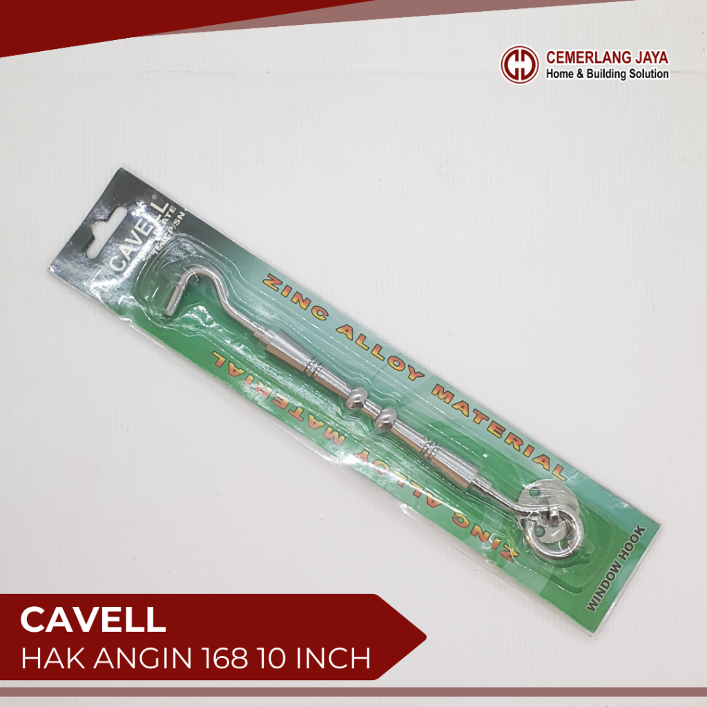 CAVELL - HAK ANGIN 10 INCH untuk jendela