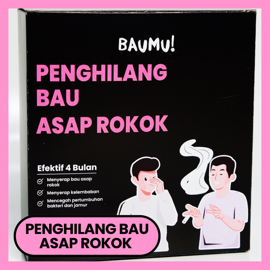 BAUMU Penghilang Bau Asap Rokok