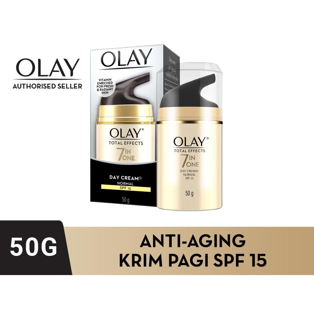 Olay Total Effects 7in1 Anti Aging Set - Paket Anti Penuaan Cream SPF 15