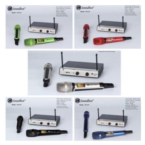 Mic Wireless Soundbest Ck213 Ck 213