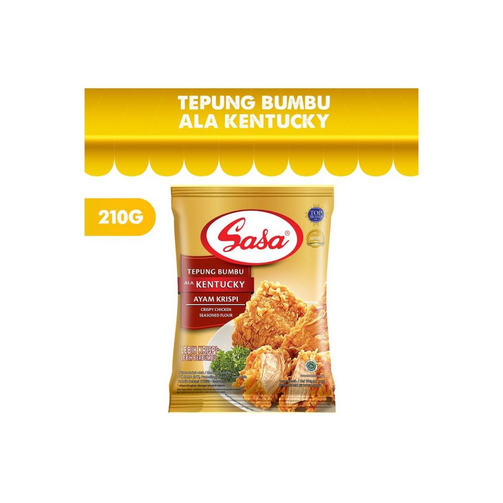 

Sasa Tepung Bumbu Ala Kentucky 210G