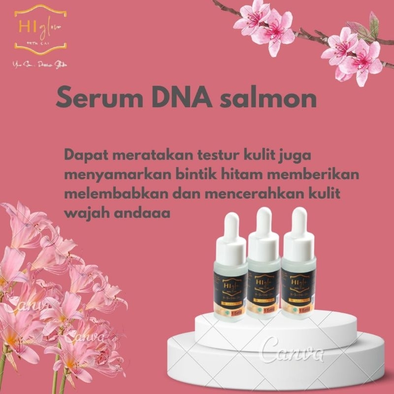 serum DNA salmon Hi Glow Skincare