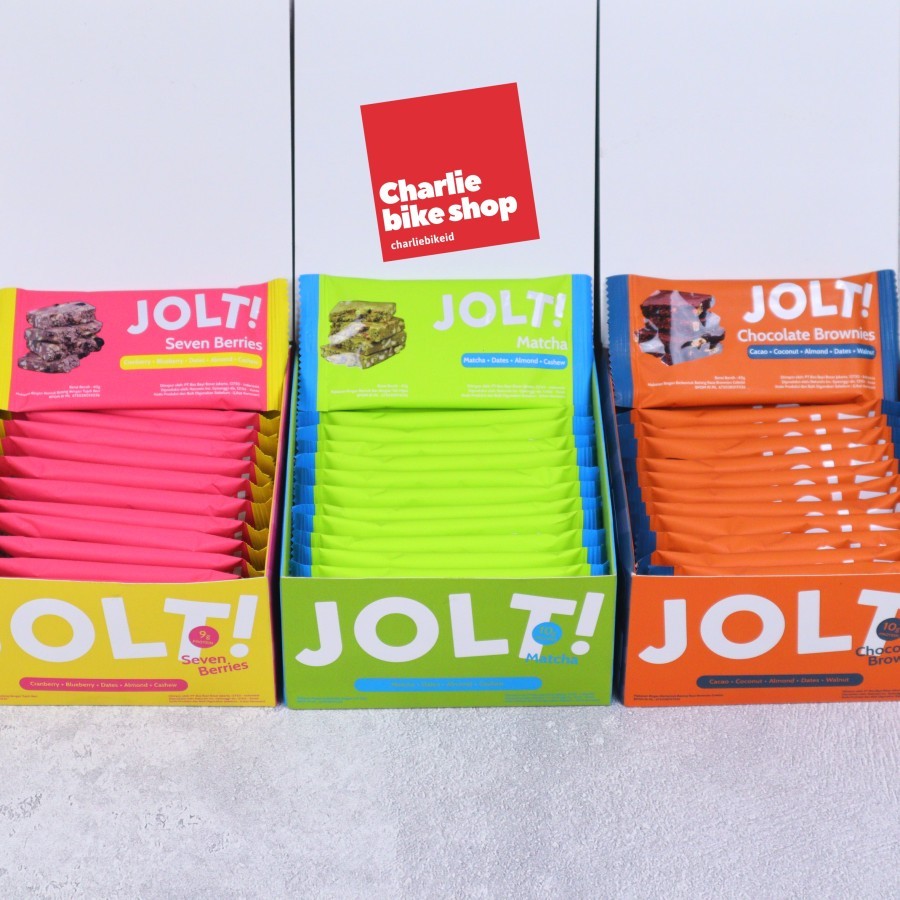 

JOLT! Protein Bar 40Gr - Cemilan Bernutrisi 10gram protein/serve BPOM