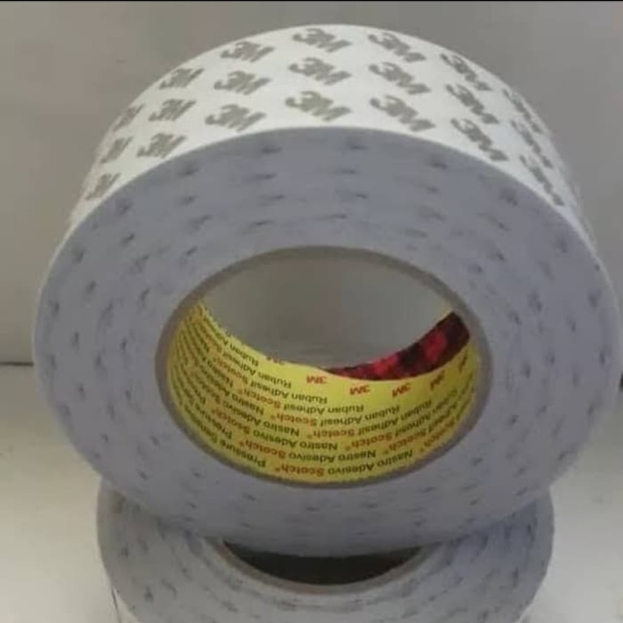 Double tape 3M 9075i - Double tape 3M tissu tipis 5cm x 50mm - lem 3M