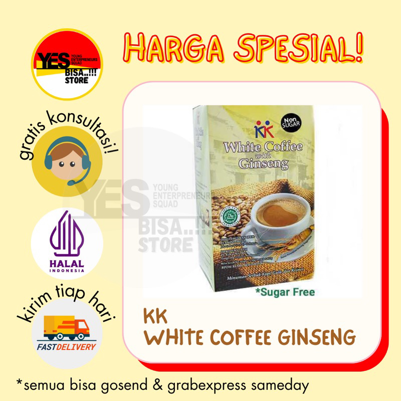 

KK White Coffee with Ginseng