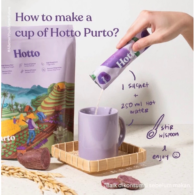 

hotto purto eceran 3 sachet