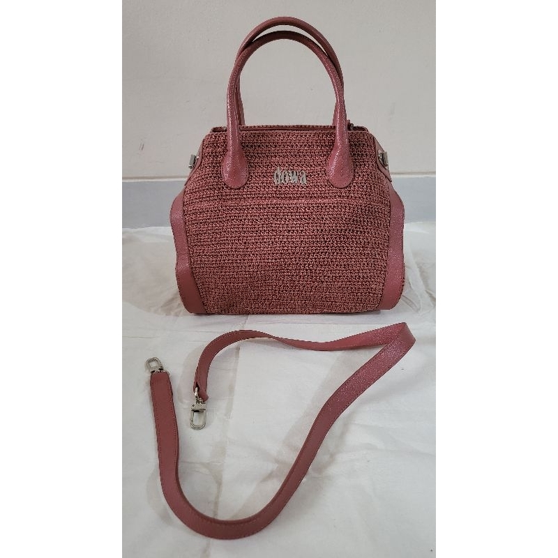 Tas Rajut Dowa Jogja Dusty Rose