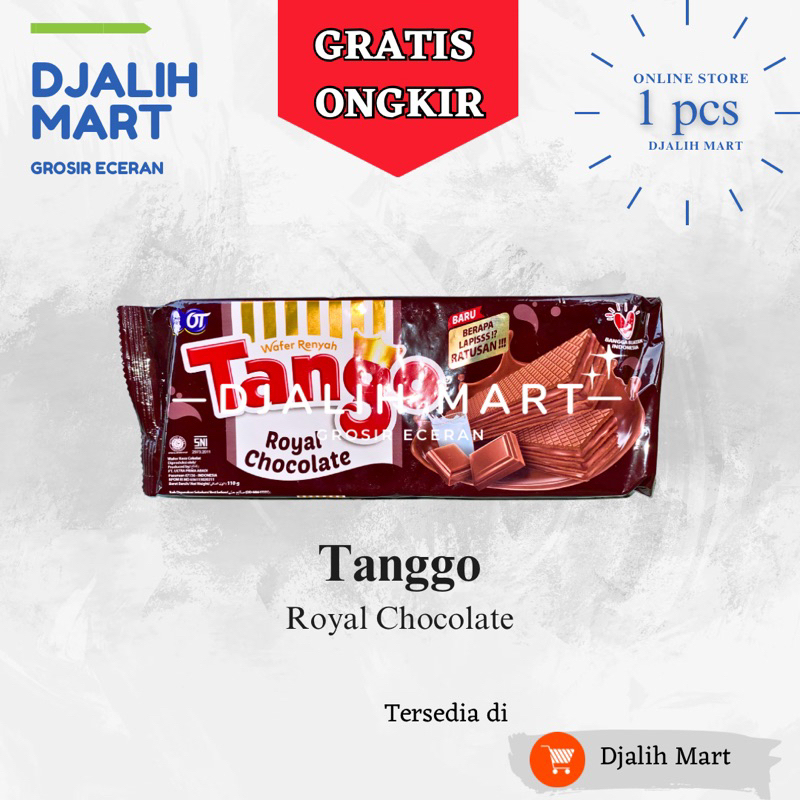 

Wafer Renyah Tanggo Rasa Royal Chocolate