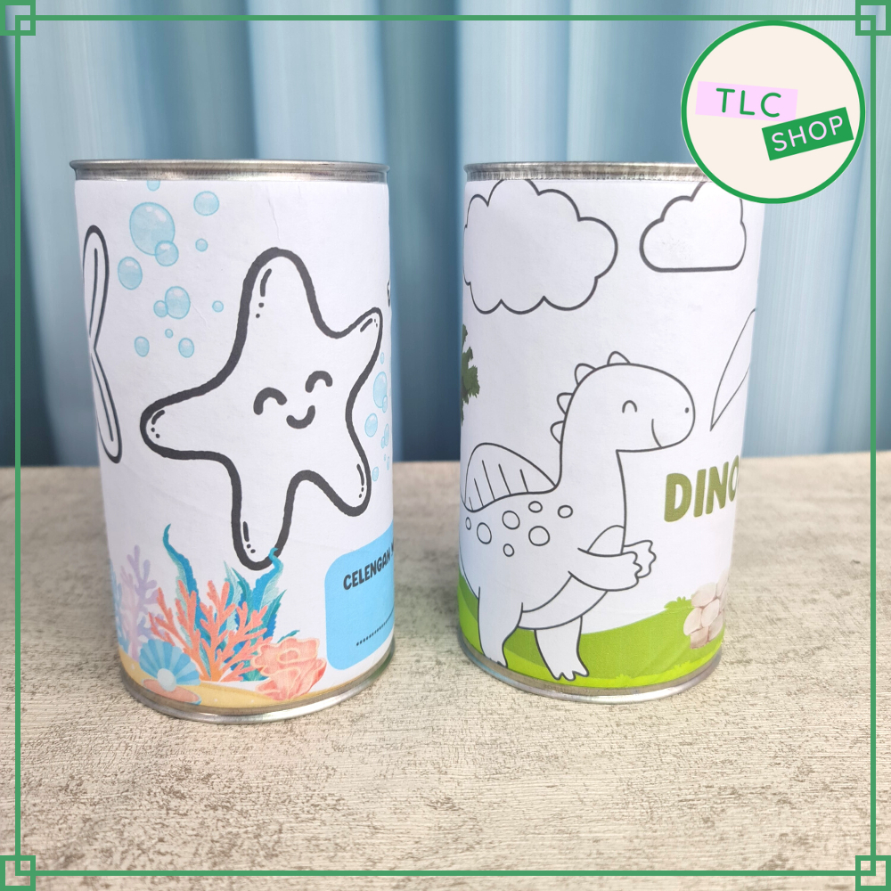 Souvenir Ulang Tahun Anak Celengan Lukis / Celengan Lukis / Celengan Anak