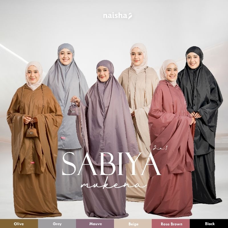 Sabiya Mukena | Mukena 2in1 | Mukena Mini Travel