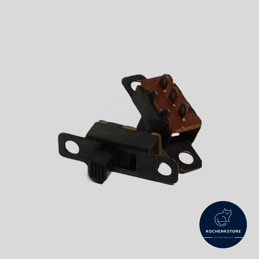 Slide Switch SPDT 3 Pin Mini Saklar Geser Toggle On Off