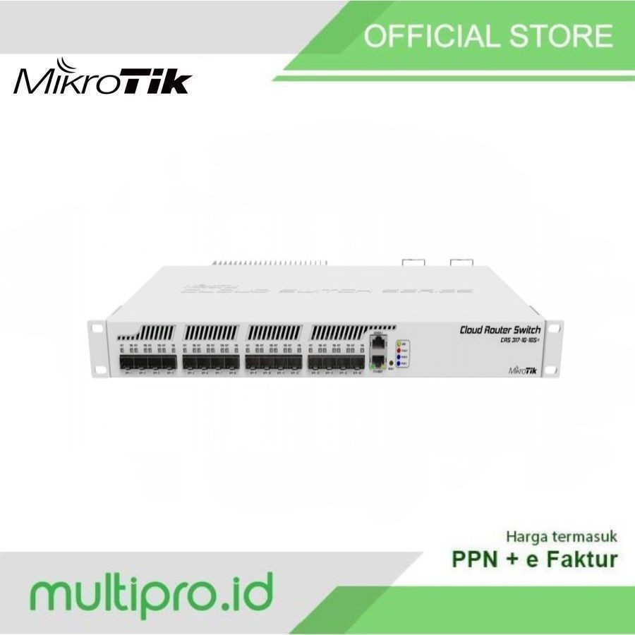 MikroTik CRS 317 1G 16S+ RM CRS317-1G-16S+RM