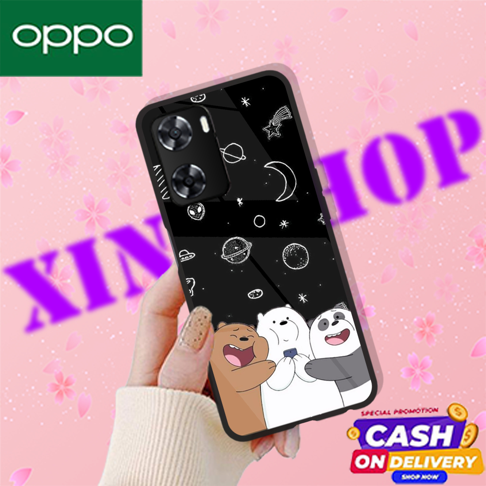 [CS62]CASE GLOSSY CASE OPPO A57 2022| A77S | A77 4G | A57 5G | Xing All Shop |CASING Kekinian Case L