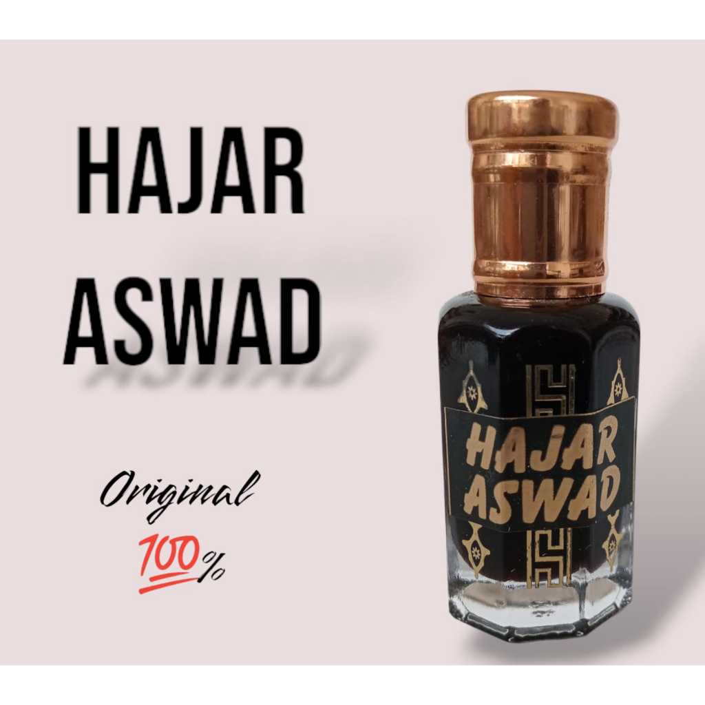 Hajar Aswad. Misk Hajar Aswad Original Makkah. hitam kental
