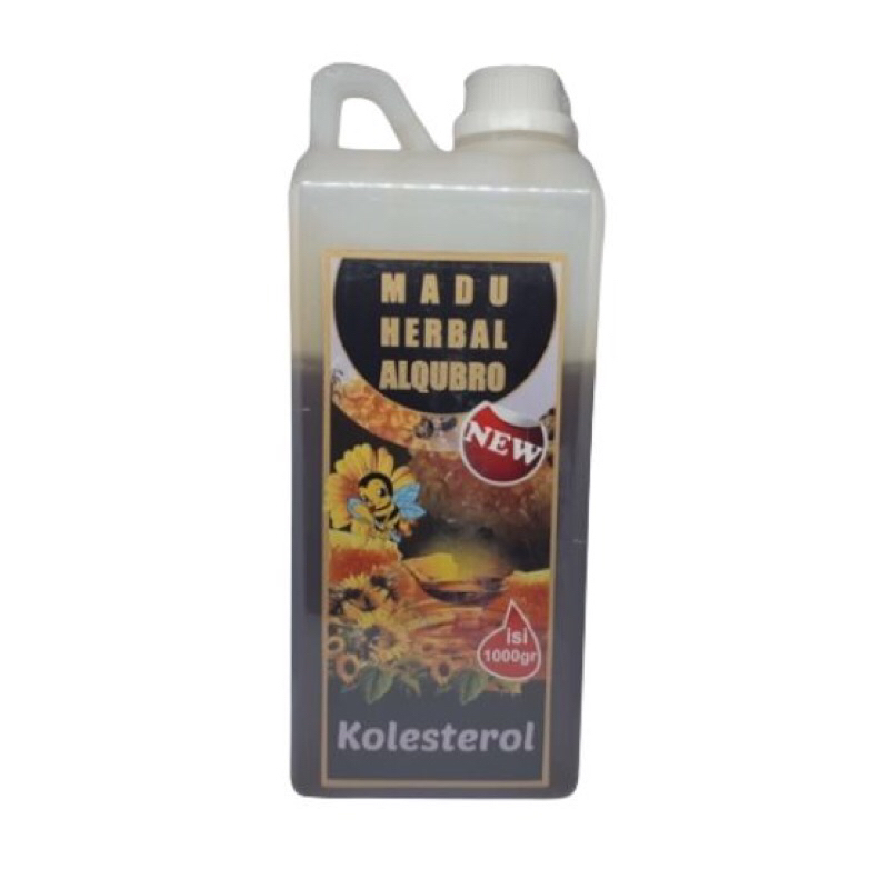 Madu Asli Al Qubro Kolesterol isi 1KG | Madu Murni  Kolesterol Al Qubro