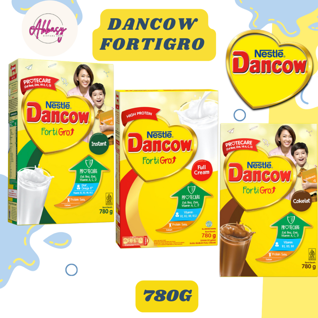 

DANCOW FortiGro Full Cream/Instant/Coklat 780g