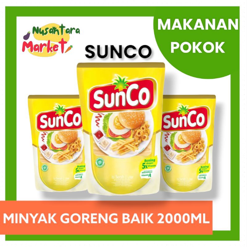 

SUNCO MINYAK GORENG REFFIL 2 L