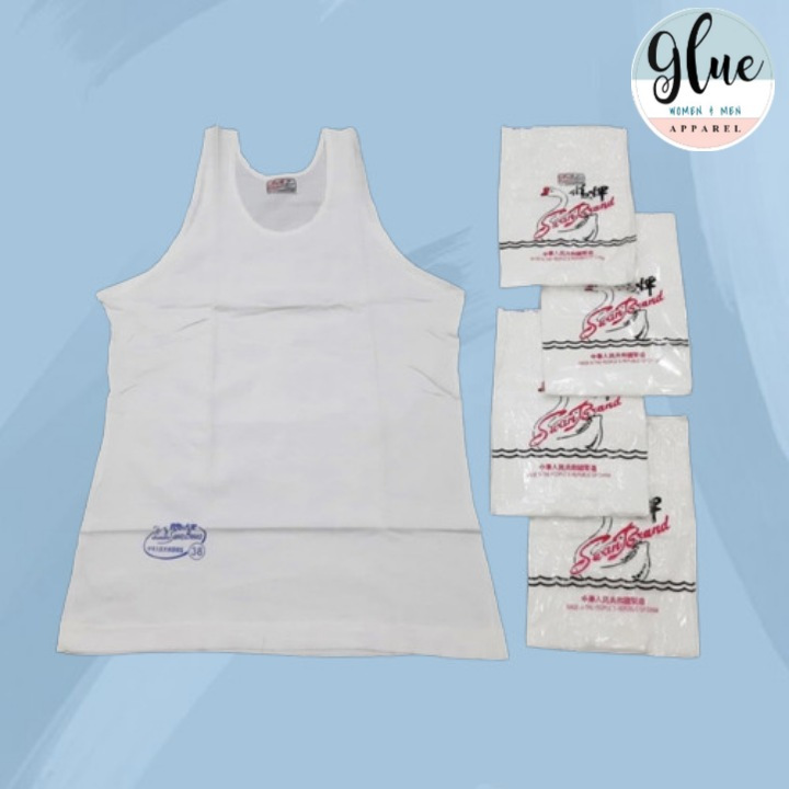 SINGLET PRIA SWAN BRAND/ KAOS DALAM PRIA SWAN BRAND ASLI ORIGINAL MURAH