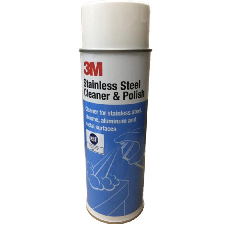 3M STAINLESS STEEL CLEANER & POLISH