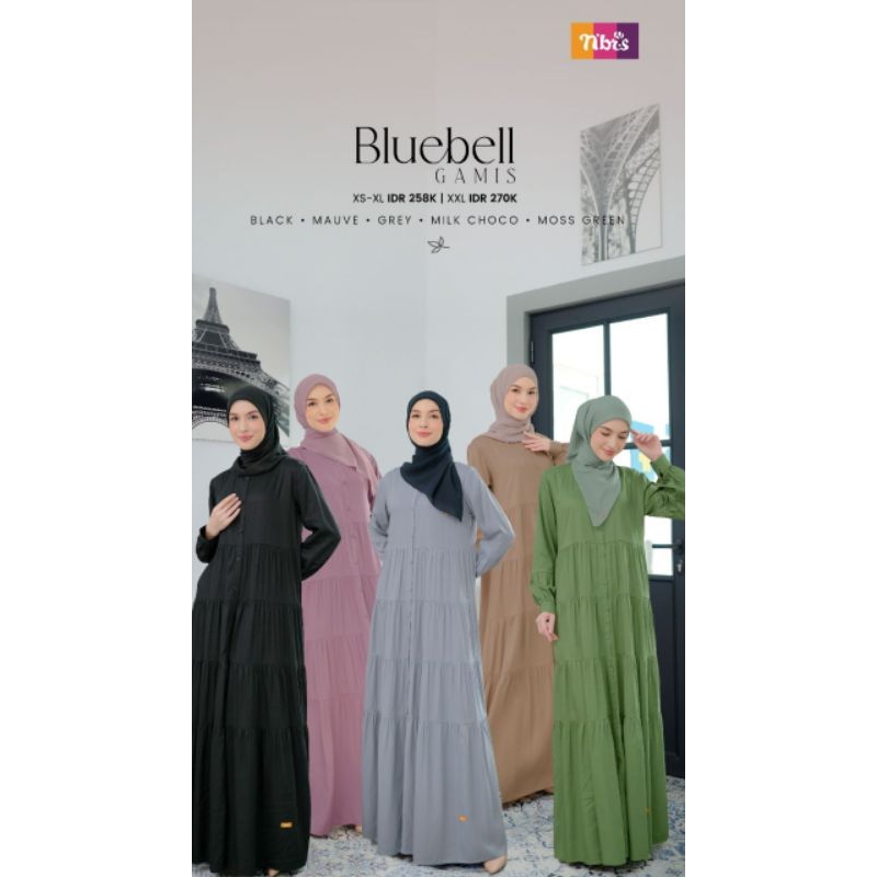 Gamis Nibras Terbaru BLUEBELL